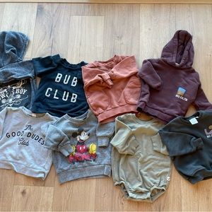 6-12 Month Bots Sweatshirt Bundle